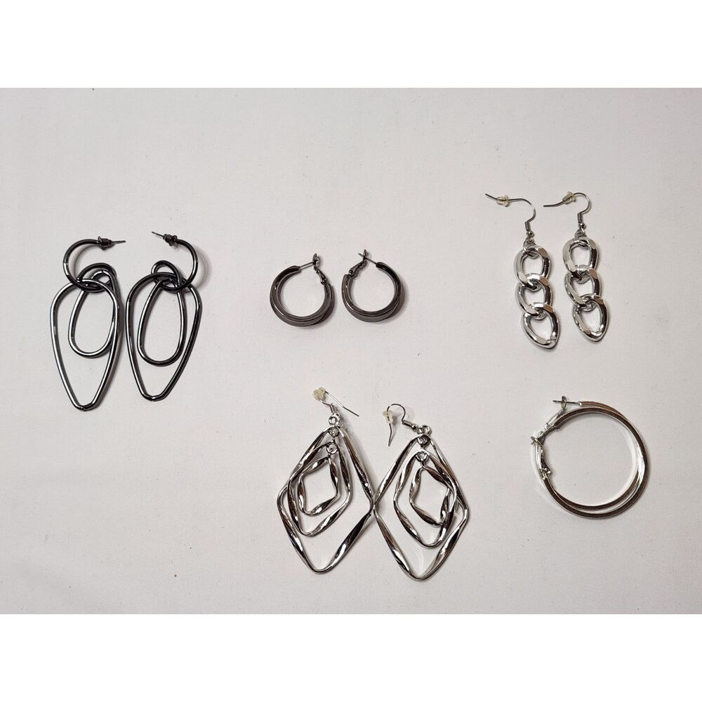 Mixed Earring Lot 5 pairs
